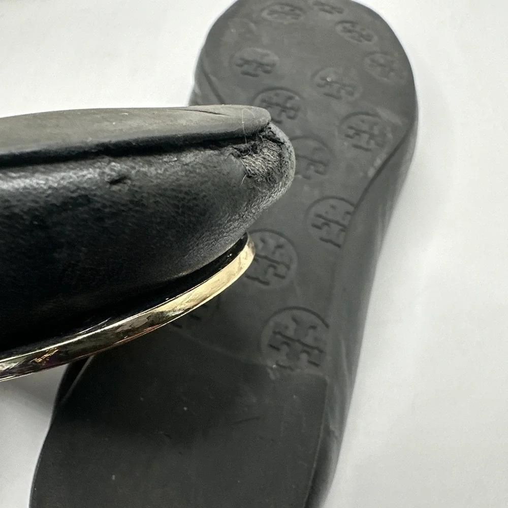 Tory Burch Black Size 7 1/2 M Ballet Flats